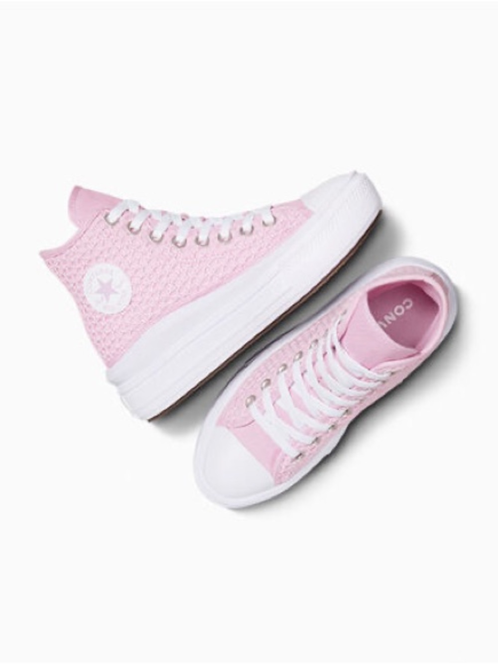 Converse/  Chuck Taylor All Star Move Crochet Platform / Size 6